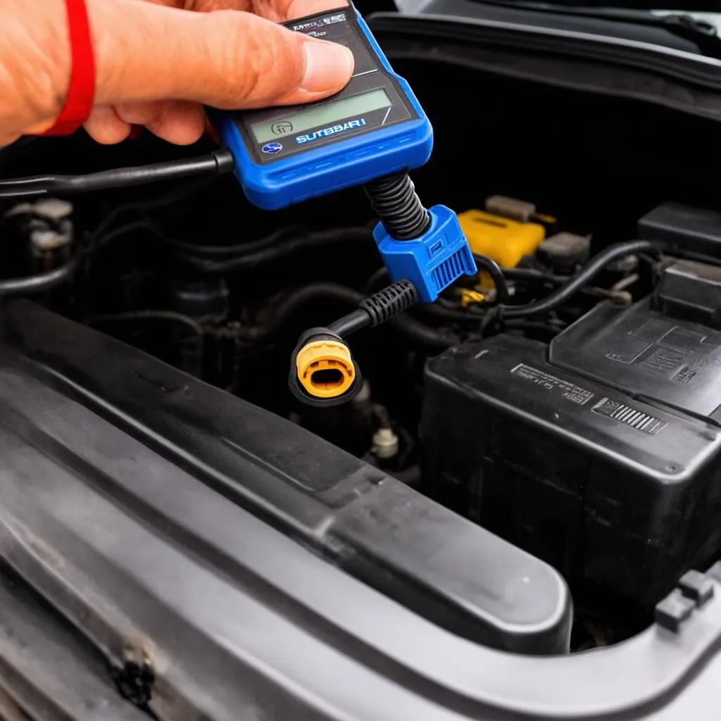 Connecting a diagnostic tool